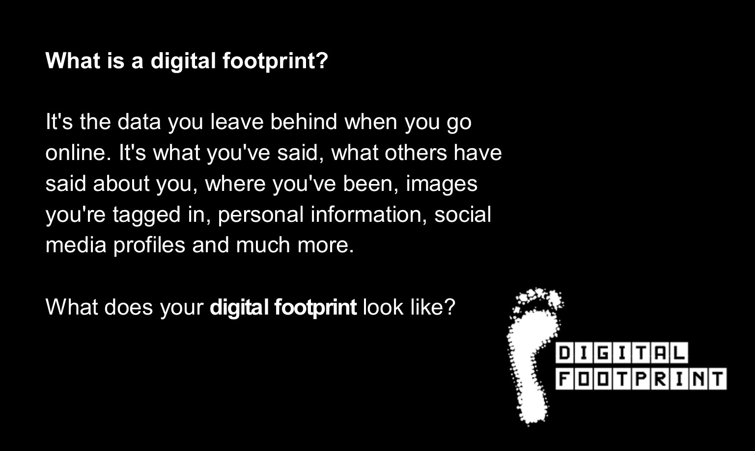 Image result for tagged pictures digital footprint
